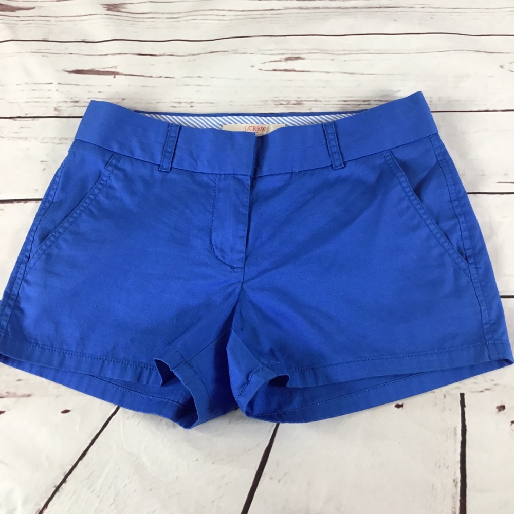 NWOT J. Crew Royal Blue Chino’s‎ Size 00